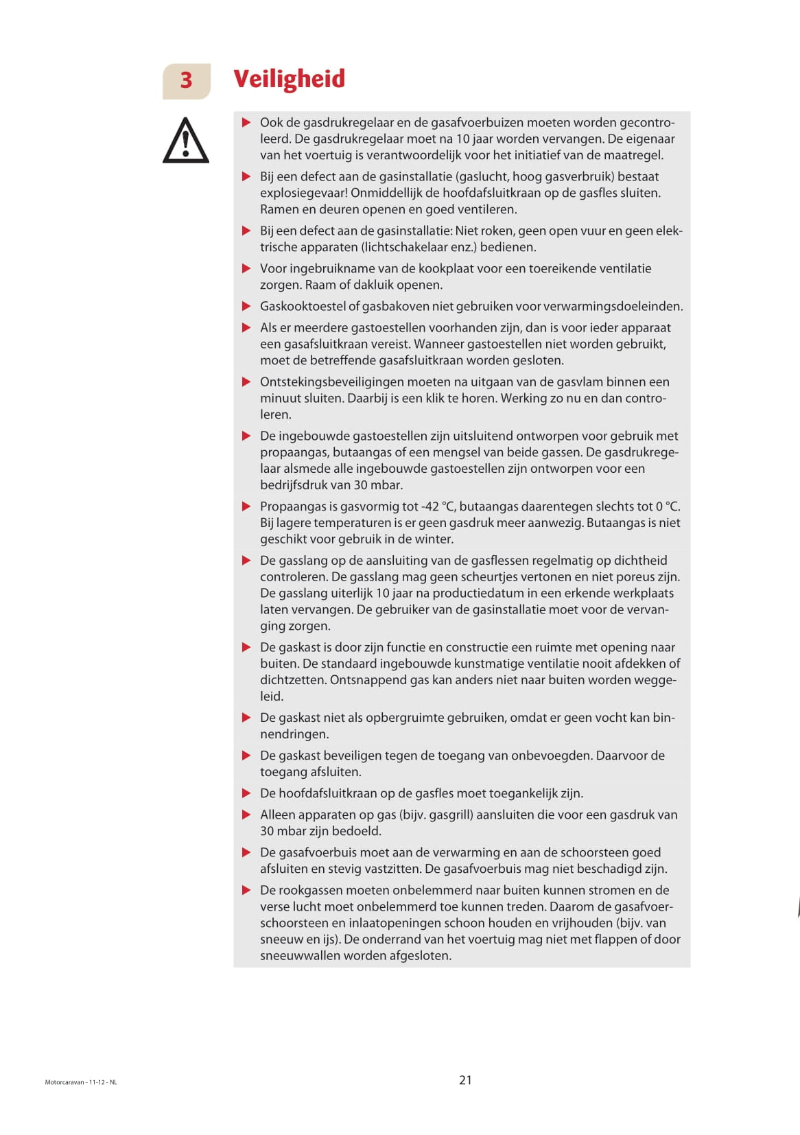 2013 Dethleffs Advantage Owner's Manual | Dutch