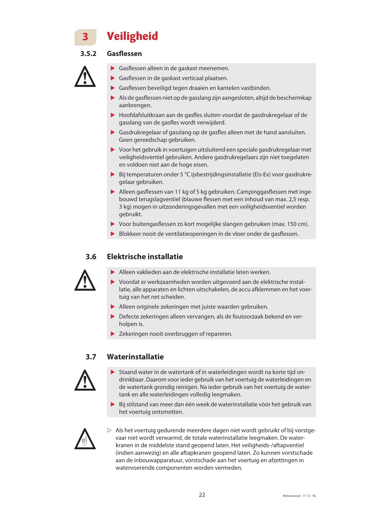 2013 Dethleffs Advantage Owner's Manual | Dutch