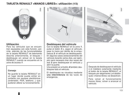 2015-2016 Renault Mégane Coupé Cabriolet/Mégane CC Owner's Manual | Spanish