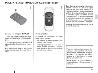 2015-2016 Renault Mégane Coupé Cabriolet/Mégane CC Owner's Manual | Spanish