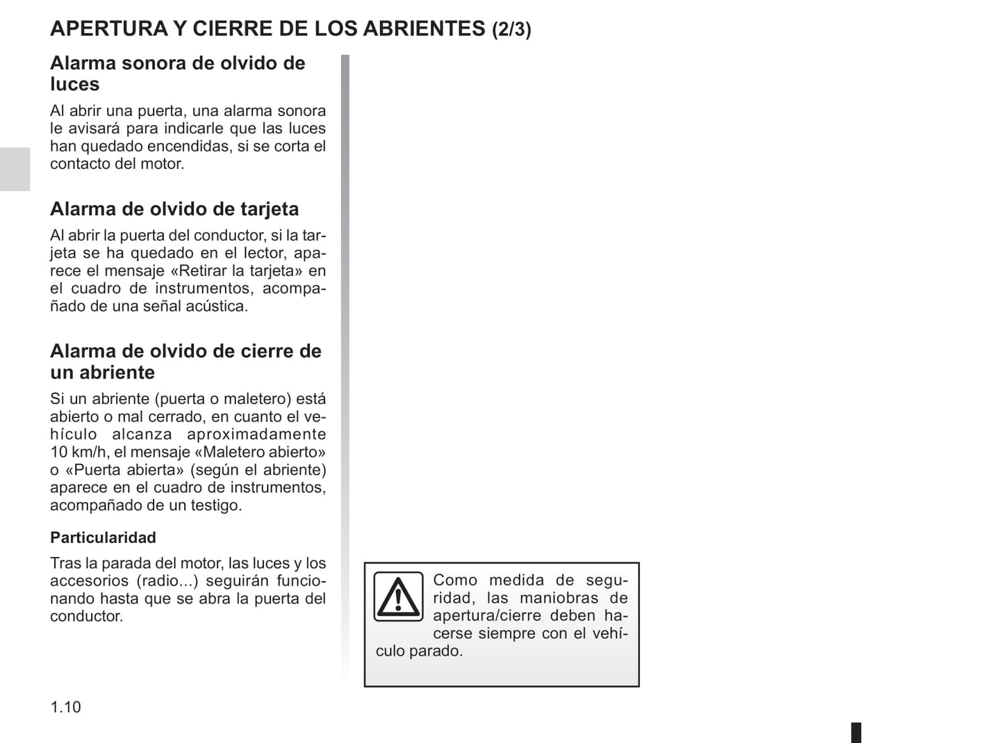 2015-2016 Renault Mégane Coupé Cabriolet/Mégane CC Owner's Manual | Spanish