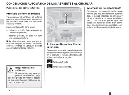 2015-2016 Renault Mégane Coupé Cabriolet/Mégane CC Owner's Manual | Spanish