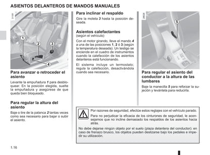 2015-2016 Renault Mégane Coupé Cabriolet/Mégane CC Owner's Manual | Spanish