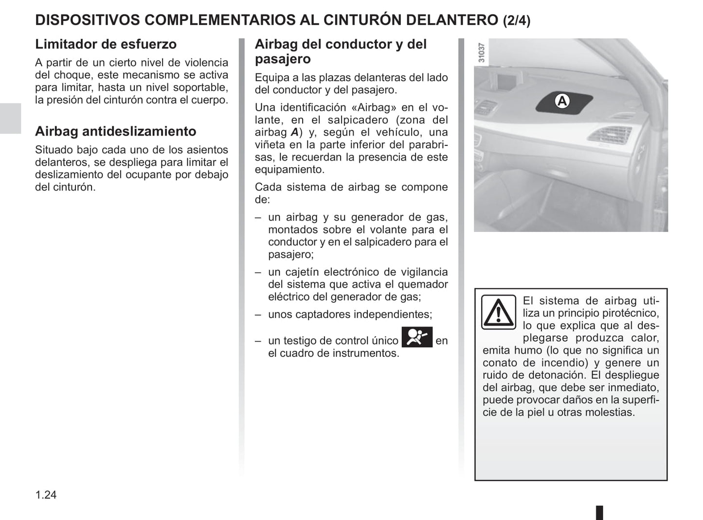 2015-2016 Renault Mégane Coupé Cabriolet/Mégane CC Owner's Manual | Spanish