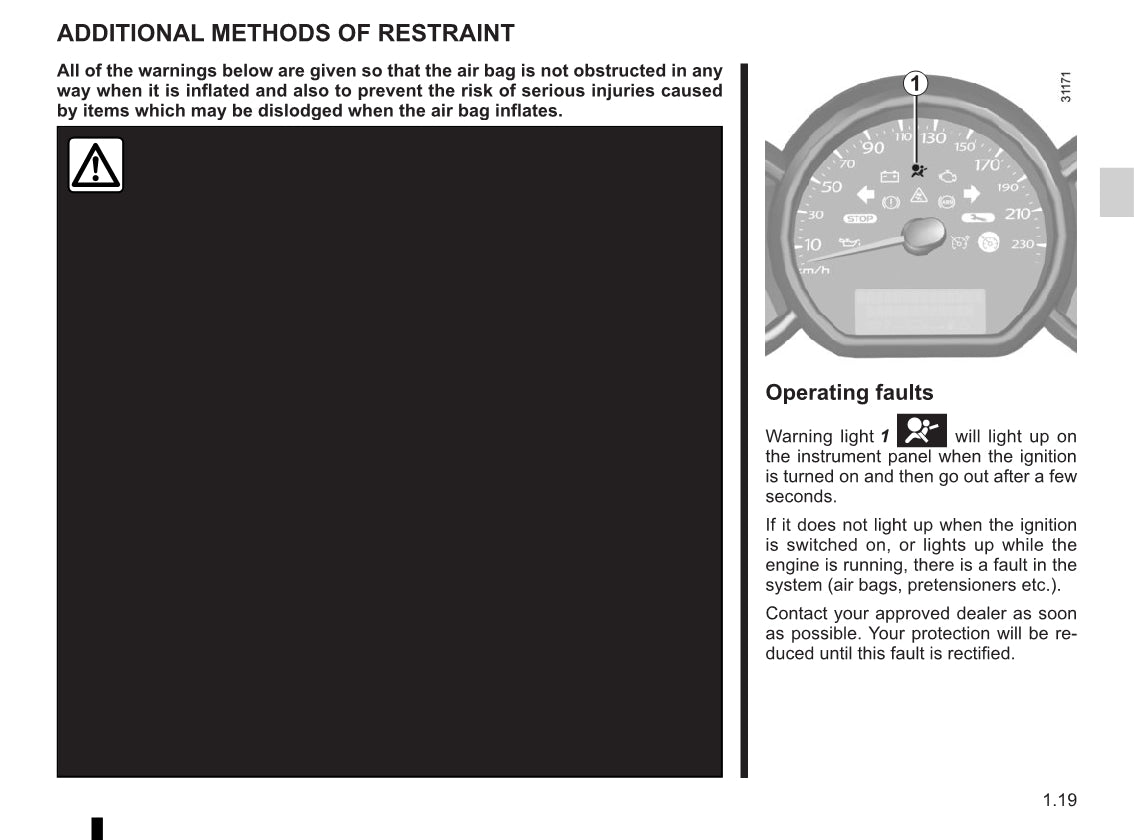 2012-2013 Renault Wind Owner's Manual | English