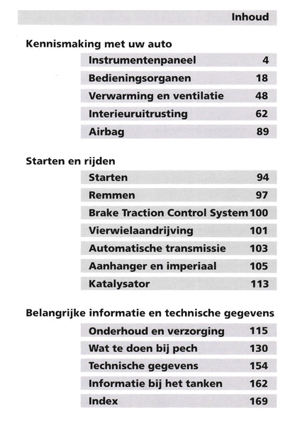 1995-2000 Ford Galaxy Gebruikershandleiding | Nederlands