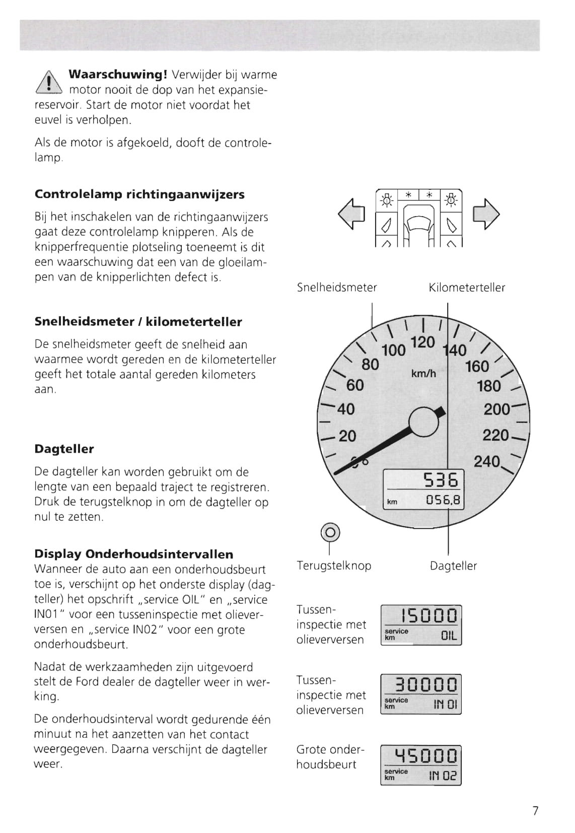 1995-2000 Ford Galaxy Gebruikershandleiding | Nederlands