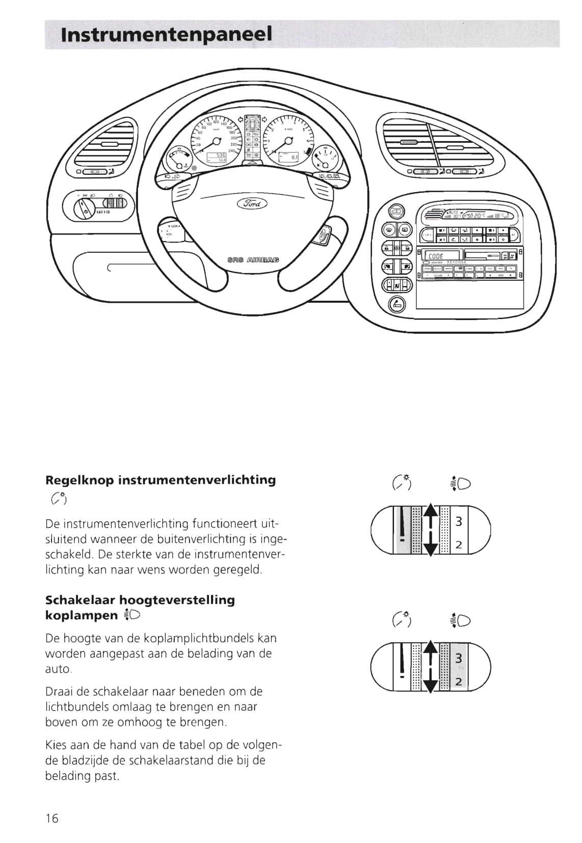 1995-2000 Ford Galaxy Gebruikershandleiding | Nederlands