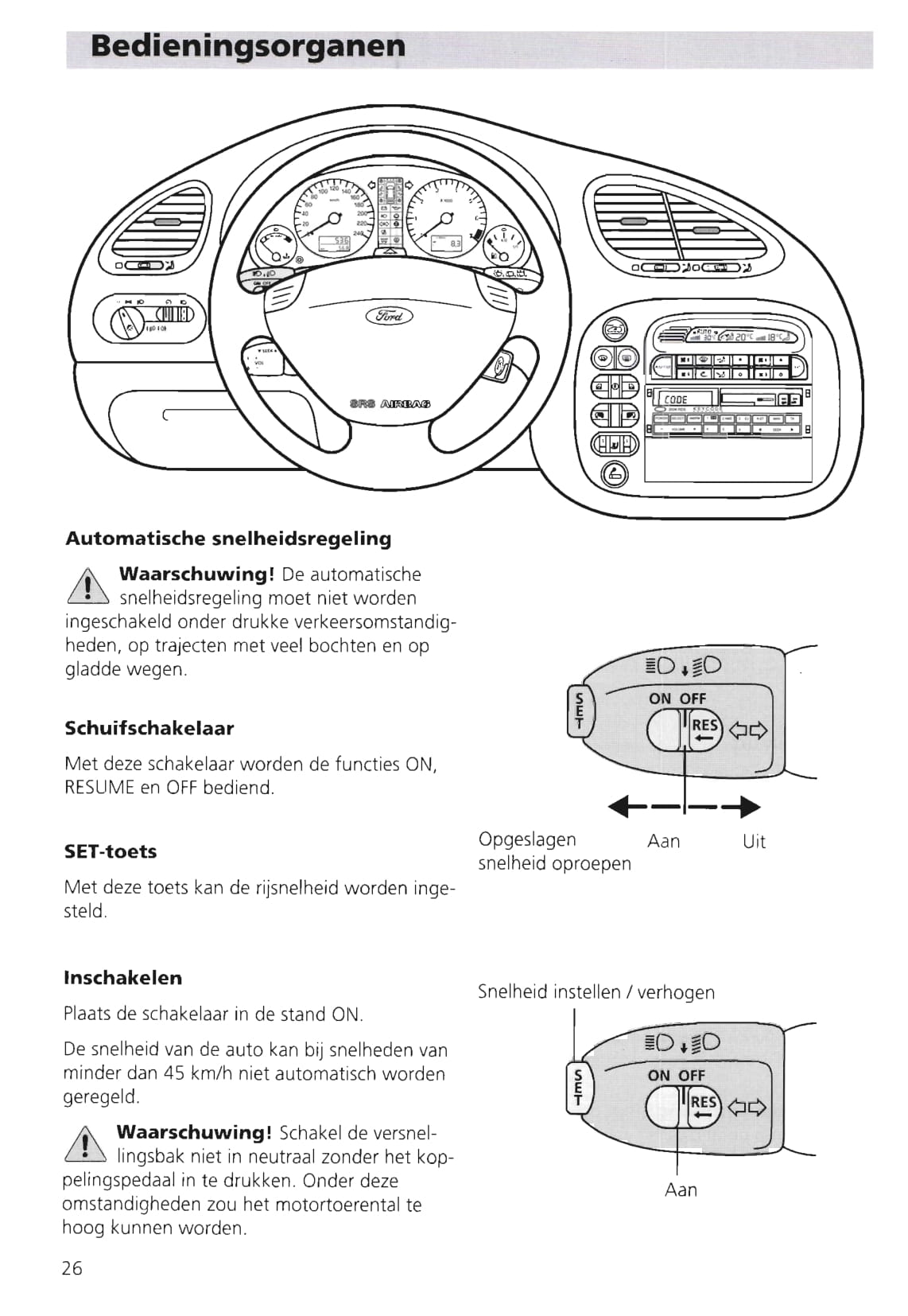 1995-2000 Ford Galaxy Gebruikershandleiding | Nederlands