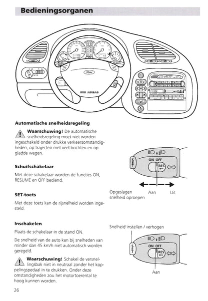 1995-2000 Ford Galaxy Gebruikershandleiding | Nederlands