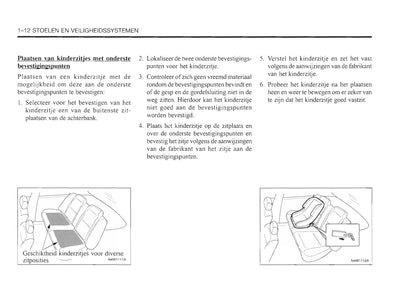 1999-2003 Daewoo Nubira Bedienungsanleitung | Niederländisch