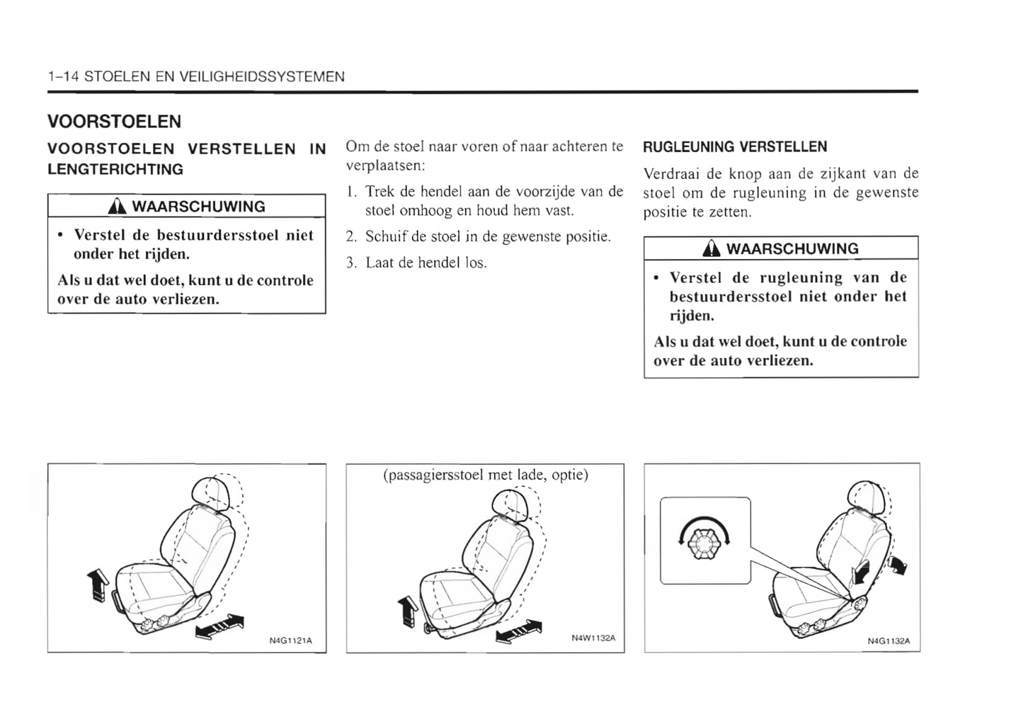 1999-2003 Daewoo Nubira Bedienungsanleitung | Niederländisch