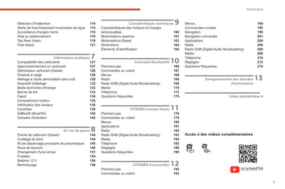 2021-2023 Citroën C3 Aircross Bedienungsanleitung | Französisch