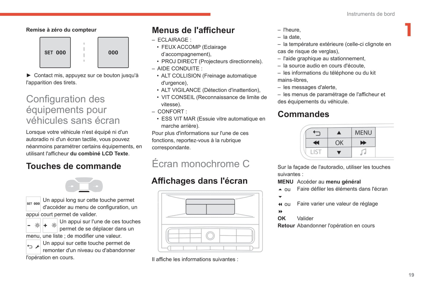 2021-2023 Citroën C3 Aircross Bedienungsanleitung | Französisch