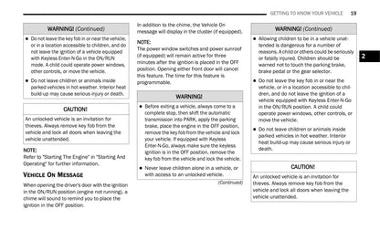 2020 Dodge Charger Owner's Manual | English