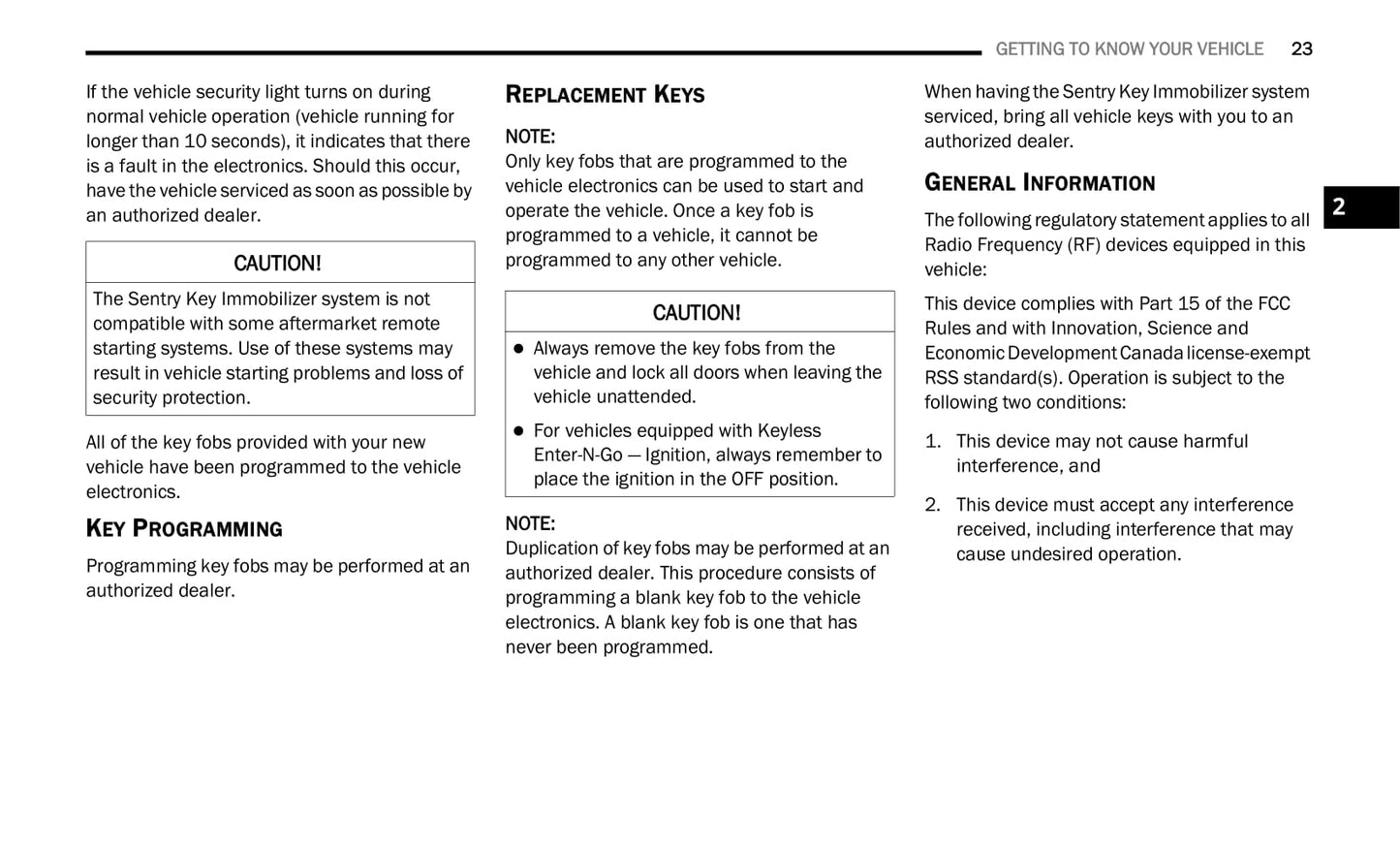 2020 Dodge Charger Owner's Manual | English