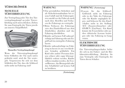 2012-2015 Lancia Flavia Bedienungsanleitung | Deutsch