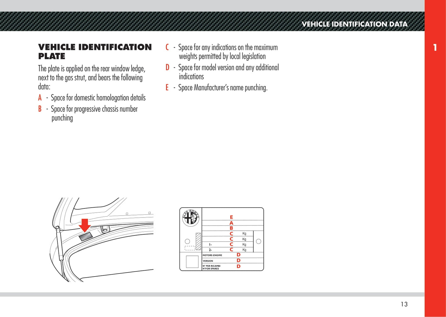 2008 Alfa Romeo 8C Competizione Owner's Manual | English