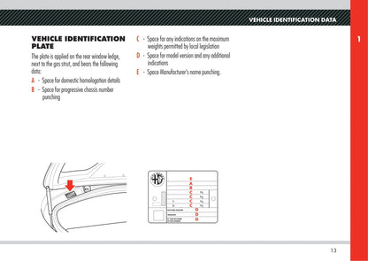 2008 Alfa Romeo 8C Competizione Owner's Manual | English