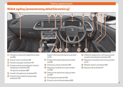 2019-2020 Seat Leon Owner's Manual | Polish