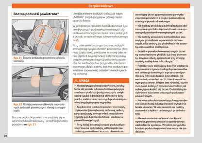 2019-2020 Seat Leon Owner's Manual | Polish