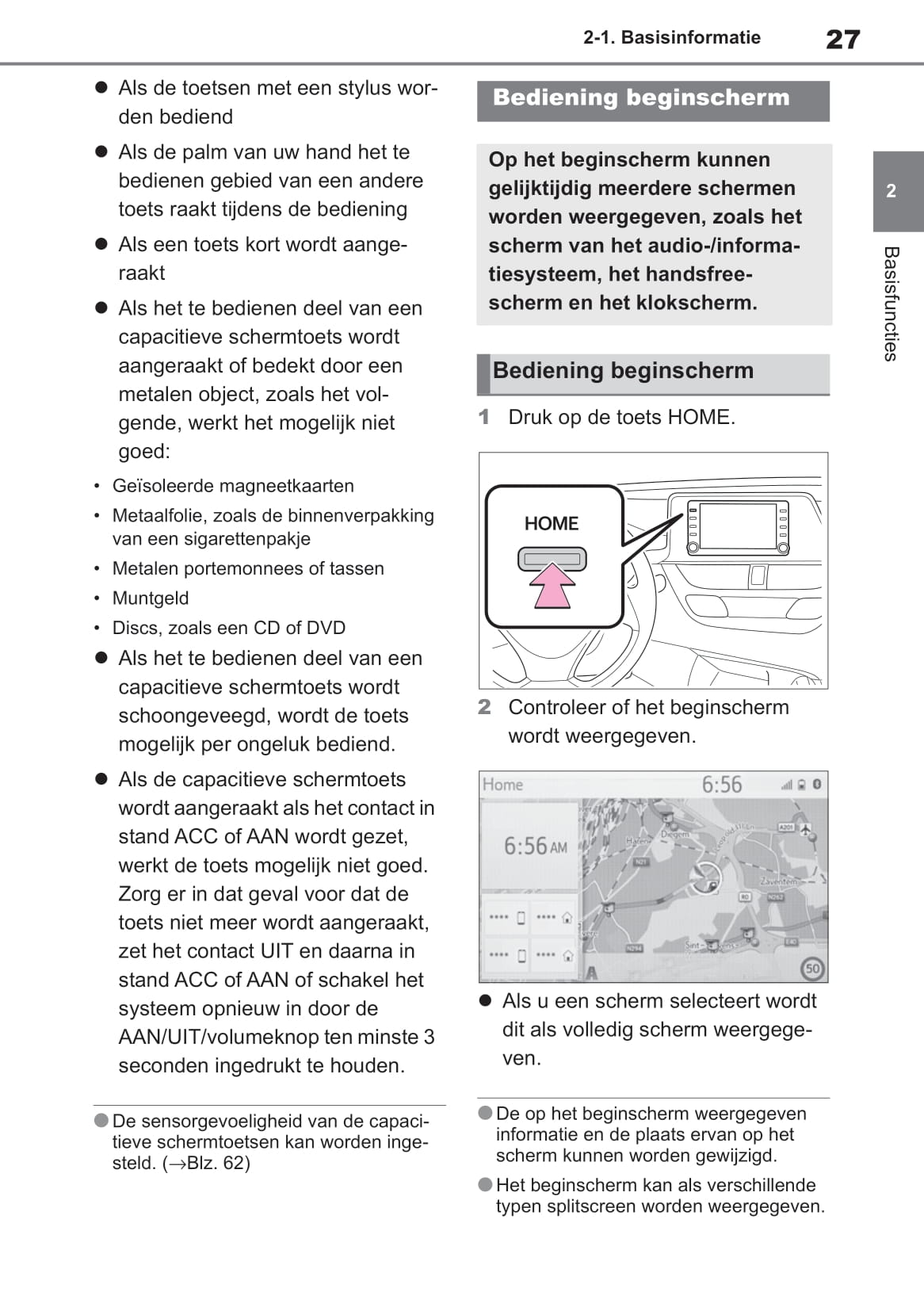 Toyota C-HR / C-HR Hybrid Navigatie- en Multimediasysteem Handleiding 2019