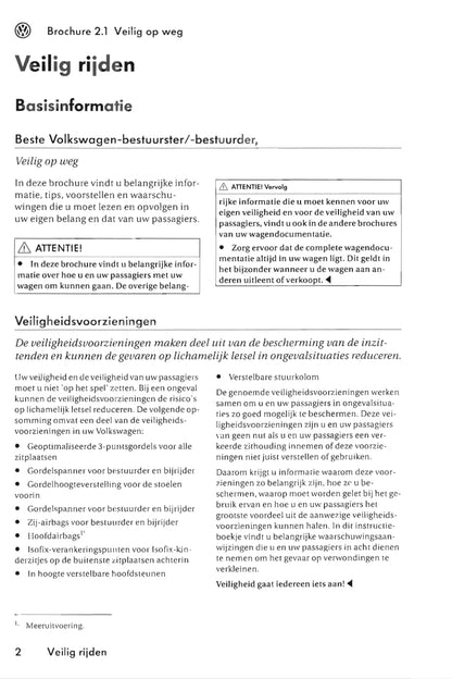 2005-2009 Volkswagen Polo Gebruikershandleiding | Nederlands