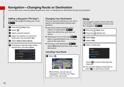 Honda CR-V Navigation Bedienungsanleitung 2019