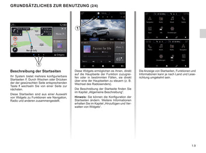 Renault Easy Connect Multimediasystemen Bedienungsanleitung 2021