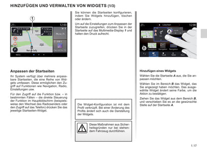 Renault Easy Connect Multimediasystemen Bedienungsanleitung 2021