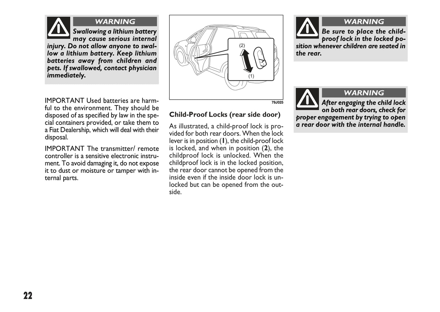 2007-2008 Fiat Sedici Bedienungsanleitung | Englisch