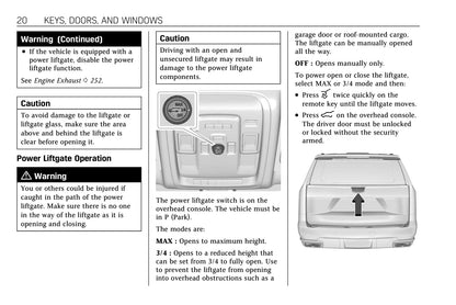 2022 Cadillac Escalade Owner's Manual | English