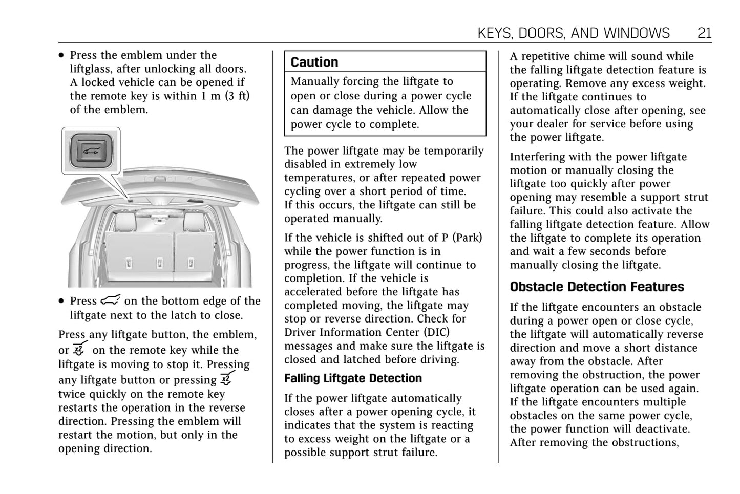 2022 Cadillac Escalade Owner's Manual | English