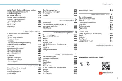 2019-2022 Peugeot Rifter Owner's Manual | Dutch