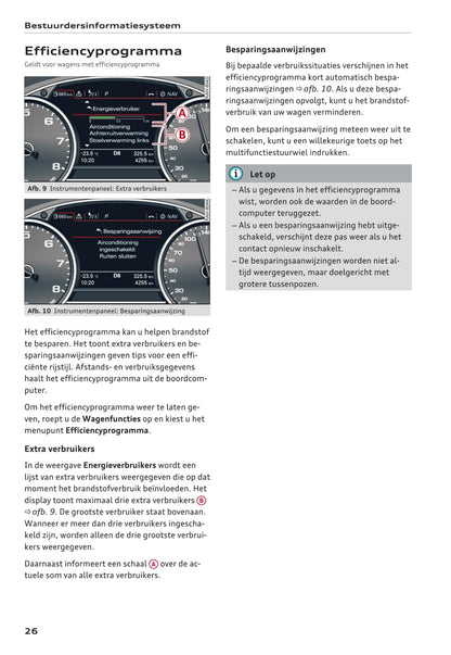 2014-2018 Audi A6 Avant/A6 Limousine/A6 allroad quattro/RS 6 Avant/S6 Avant/S6 Limousine Owner's Manual | Dutch