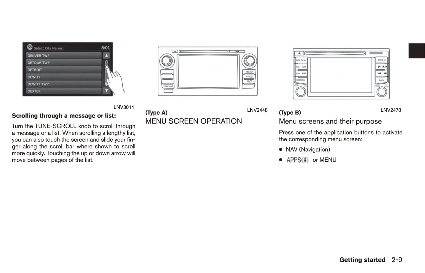 Nissan Navigation System Bedienungsanleitung 2017