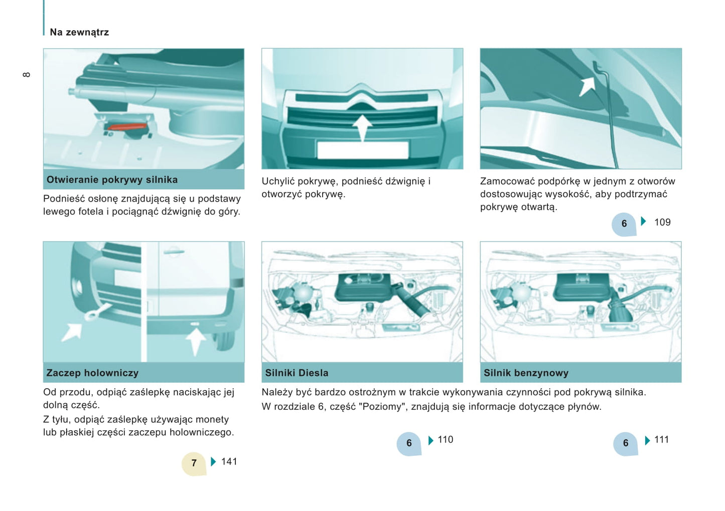 2014-2016 Citroën Jumpy Bedienungsanleitung | Polnisch