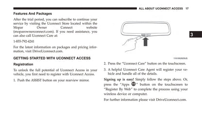 Uconnect 8.4 / 8.4 Nav Supplement Owner's Manual
