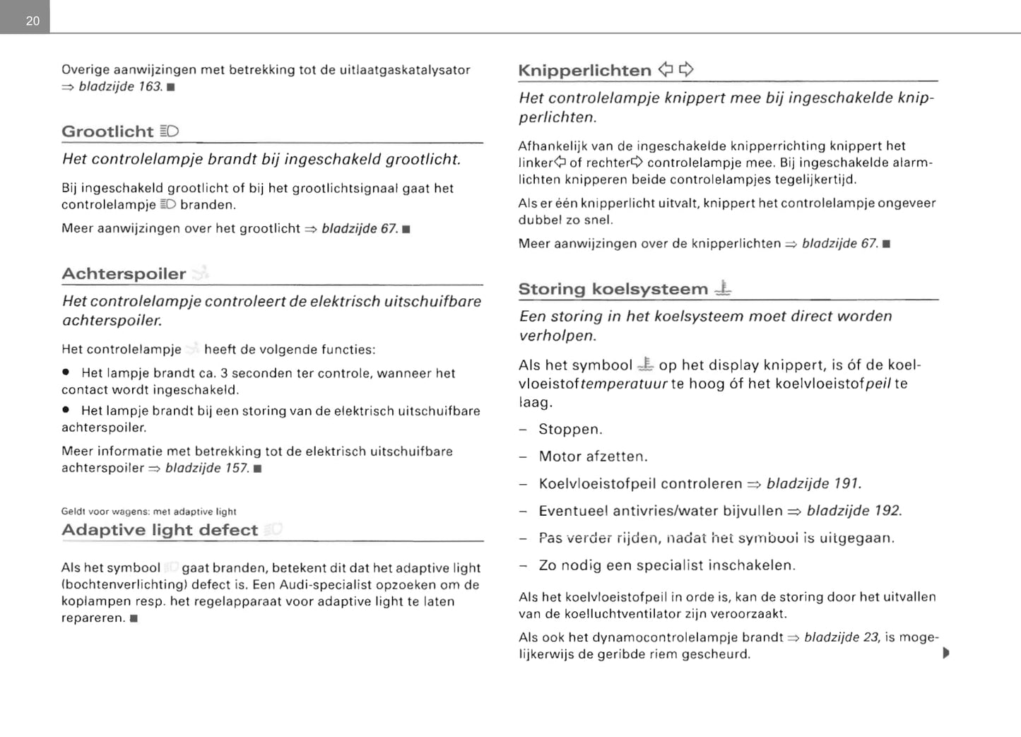 2006-2014 Audi TT Gebruikershandleiding | Nederlands