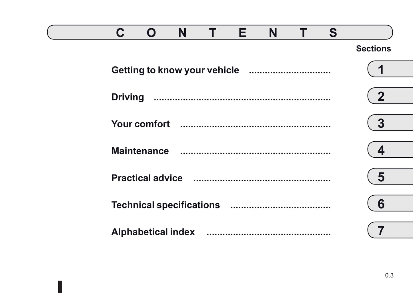 2011-2012 Renault Kangoo Owner's Manual | English