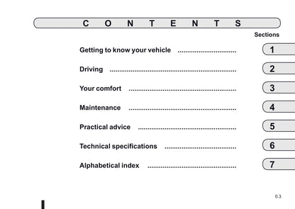 2011-2012 Renault Kangoo Owner's Manual | English