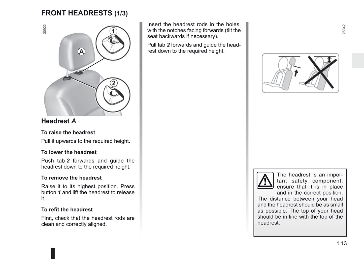 2011-2012 Renault Kangoo Owner's Manual | English