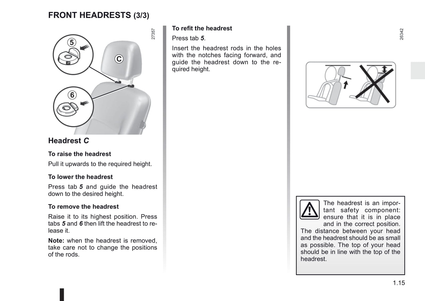 2011-2012 Renault Kangoo Owner's Manual | English