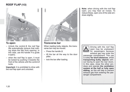 2011-2012 Renault Kangoo Owner's Manual | English