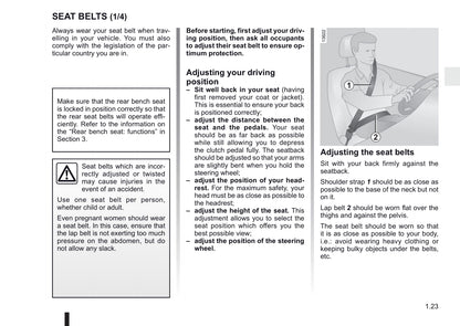 2011-2012 Renault Kangoo Owner's Manual | English