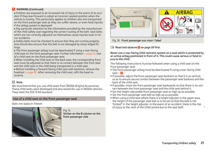 2015-2016 Skoda Superb Gebruikershandleiding | Engels