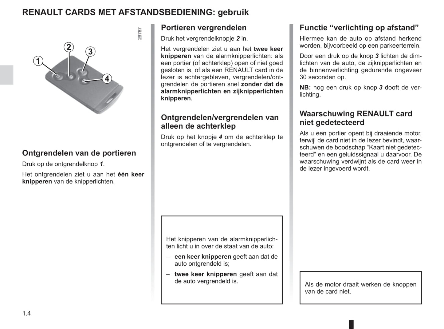 2012-2013 Renault Koleos Owner's Manual | Dutch