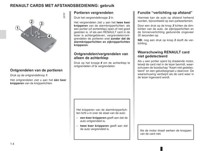 2012-2013 Renault Koleos Owner's Manual | Dutch