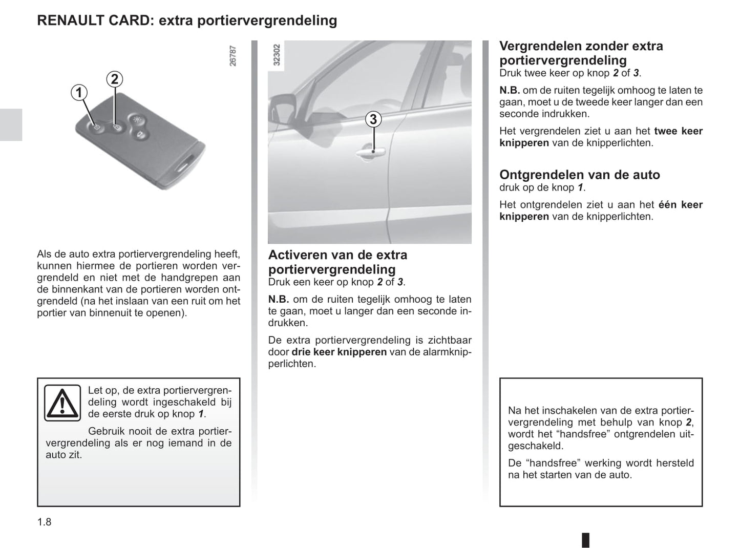 2012-2013 Renault Koleos Owner's Manual | Dutch