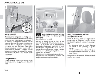 2012-2013 Renault Koleos Owner's Manual | Dutch